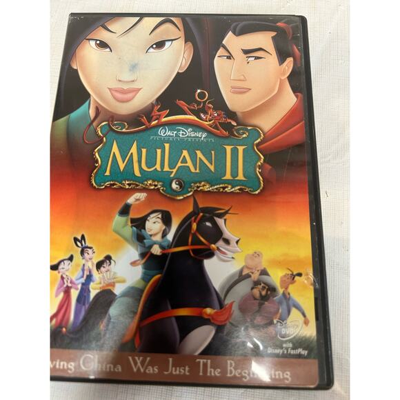Disney Mulan II 2 DVD GUC - Picture 1 of 3